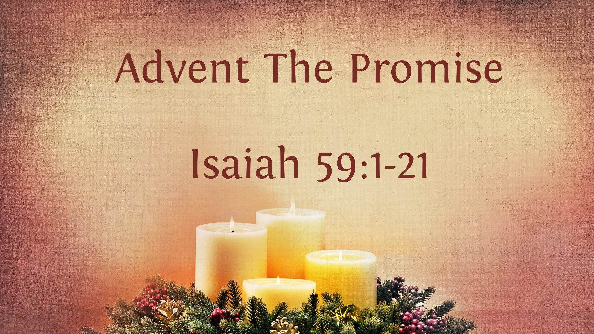 Advent the Promise