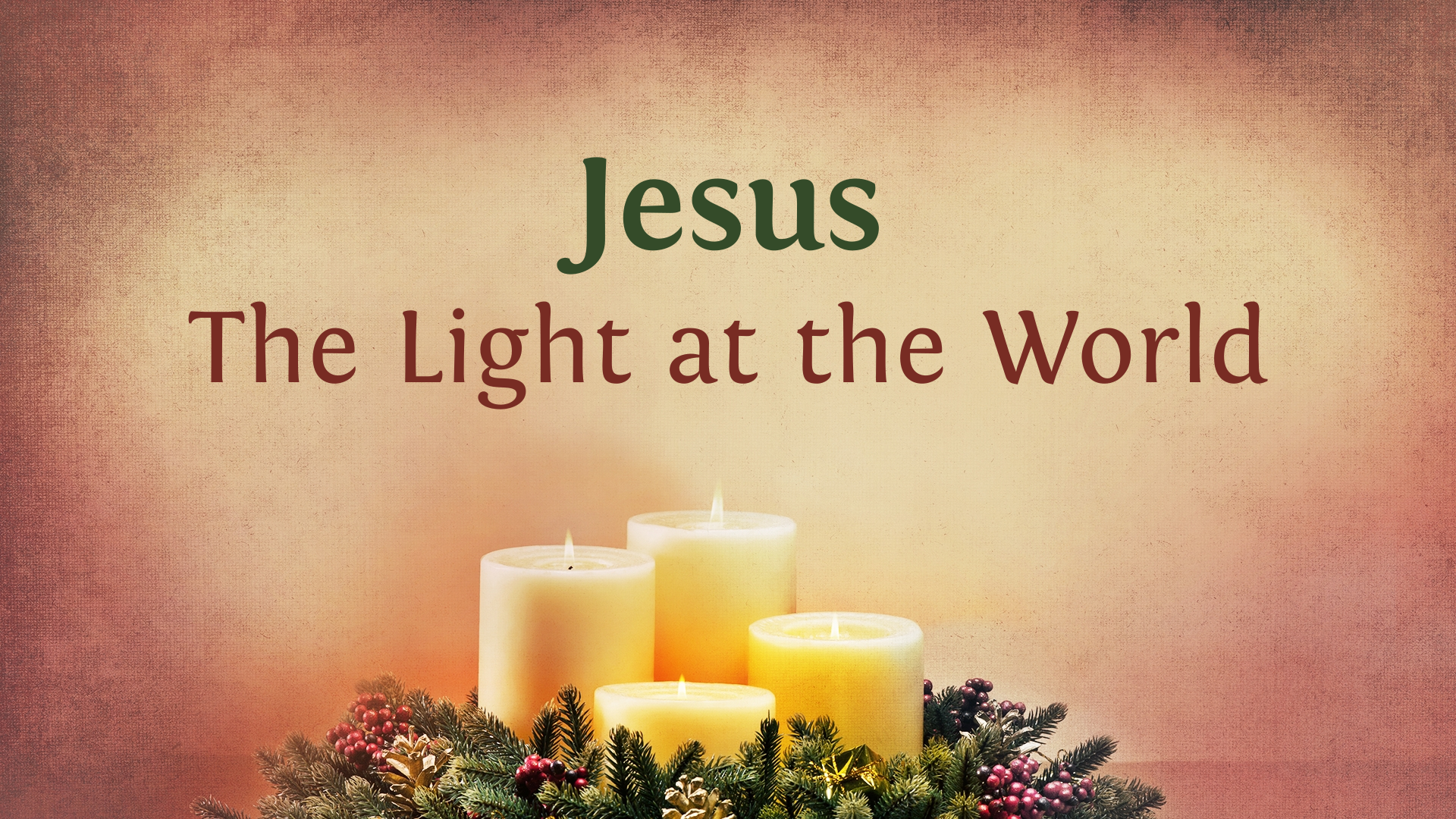 Jesus - The Light of the World