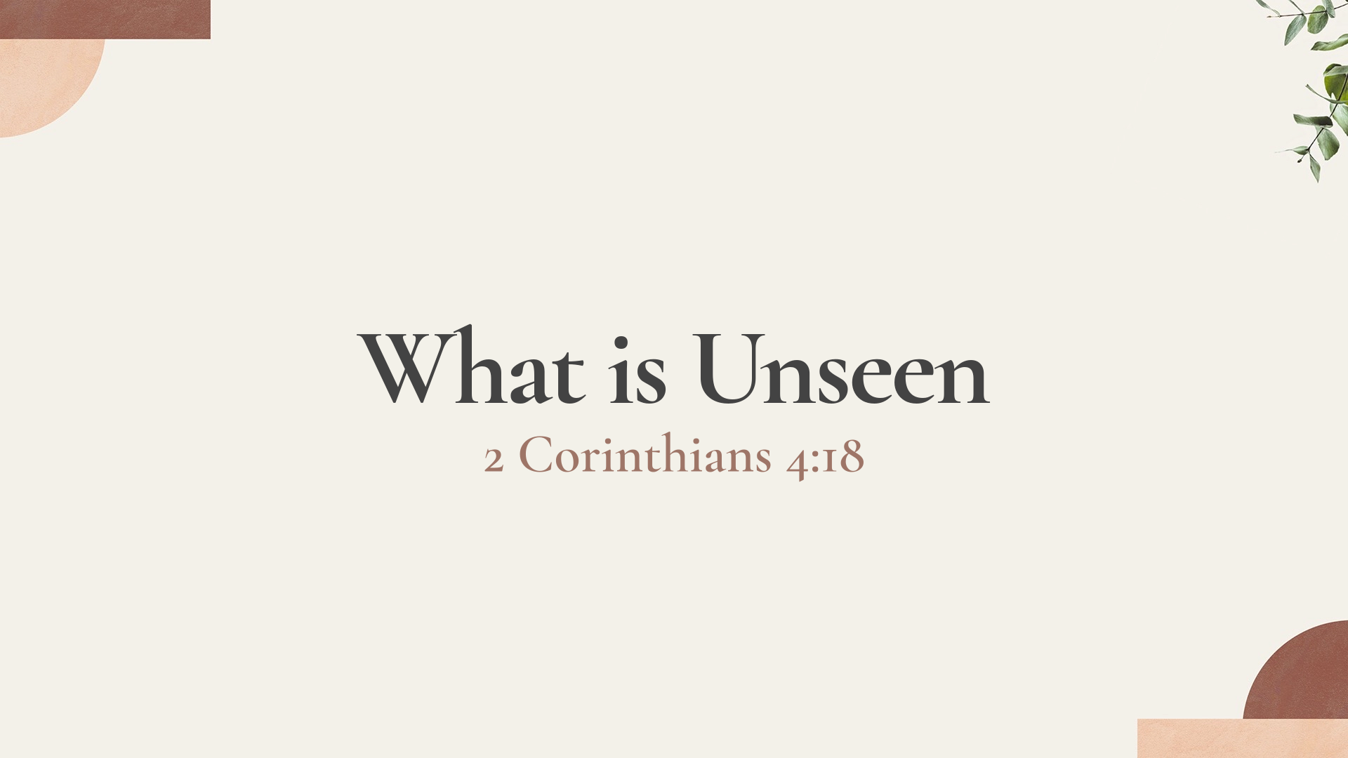 What is Unseen